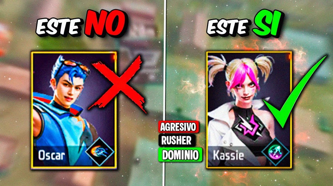 Cómo elegir un personaje de Free Fire según tu forma de jugar
